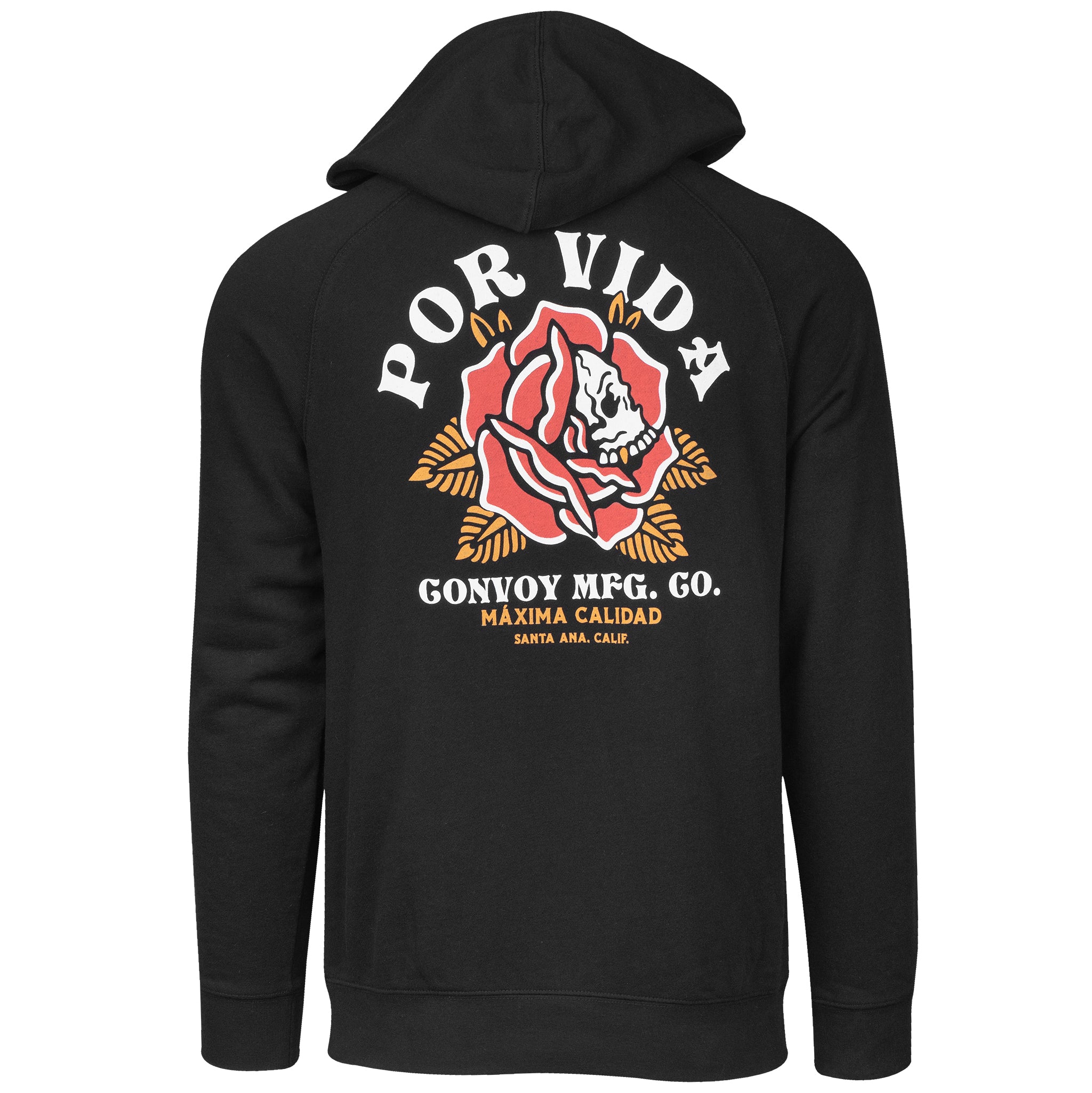 Por Vida Hoodie - Black